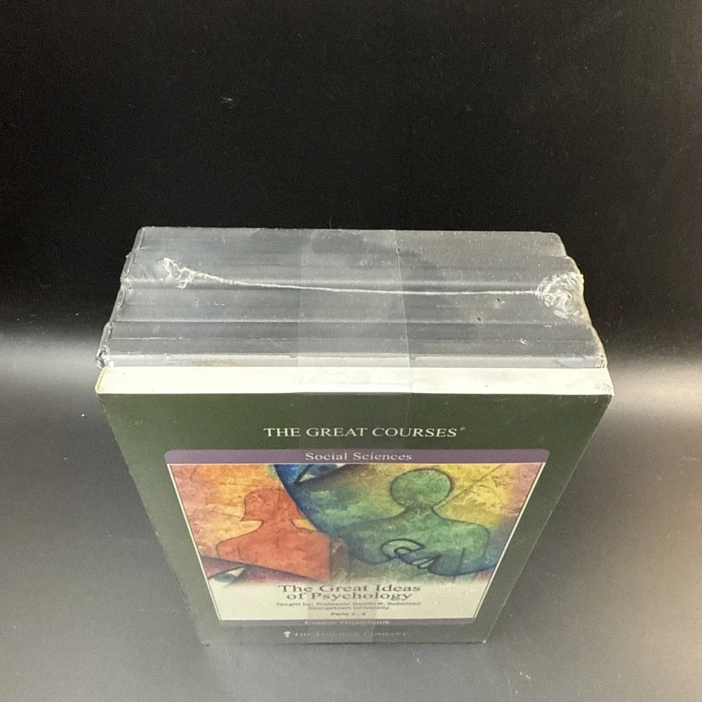The Great Courses: The Great Ideas of Psychology 8-Disc DVD Set & Guidebook NEW
